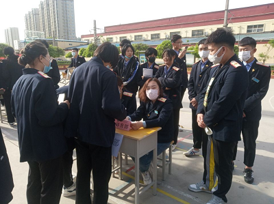 石家莊鐵路職業(yè)技工學(xué)校2021春學(xué)生會(huì)納新現(xiàn)場(chǎng) 學(xué)子風(fēng)采 第3張